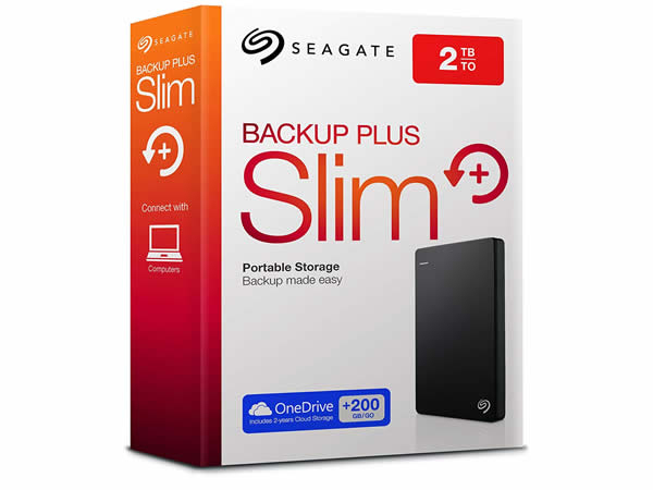 Seagate Backup Plus Slim 2TB 