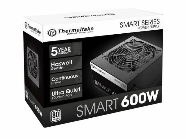 Thermaltake Smart 600W PS-SPD-0600NPCW-W