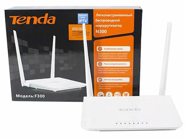 Tenda F300 Router Wireless N300 Home Router