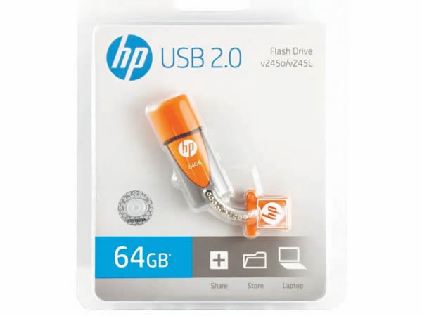 HP Usb 2.0 64gb Flash Drive V245o/V245L