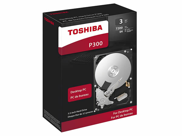 TOSHIBA P300 3TB  3.5 Pulg.