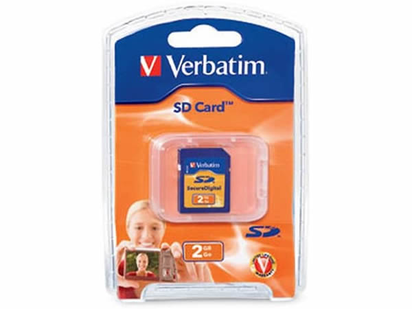Verbatim SD Card 2GB 
