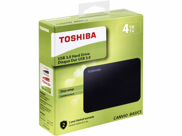 TOSHIBA Canvio Basics 4TB       