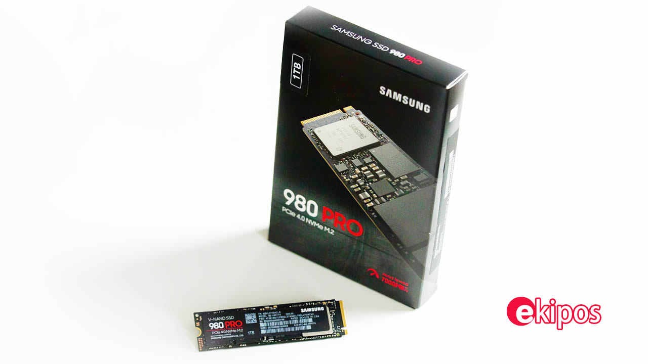 Samsung SSD 980 PRO PCle 4.0 NVMe M.2 1TB  