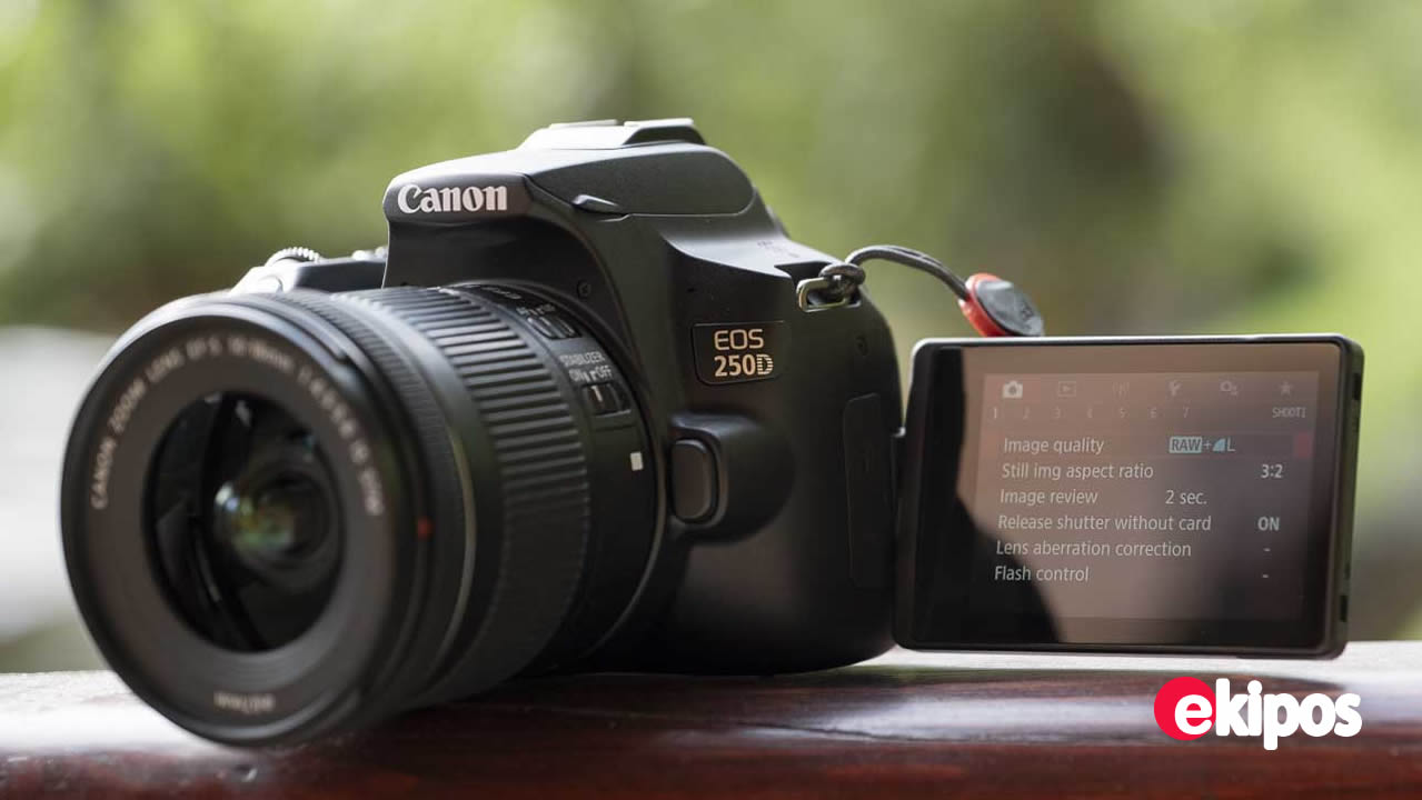 Canon EOS 250D - Cámara Digital (24,1 MP, 6000 x 4000 Pixeles, CMOS, 4K  Ultra HD, Pantalla táctil) Negro : : Electrónica