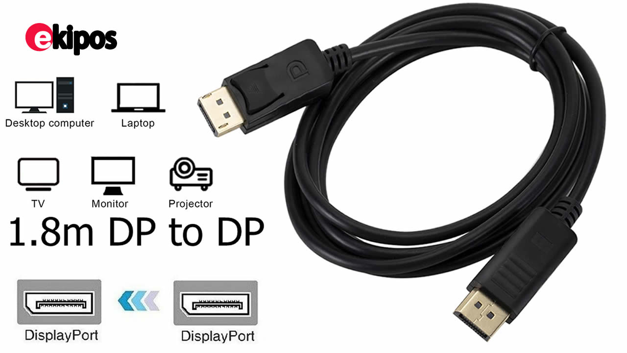 Rowland Cable DisplayPort  1.8m