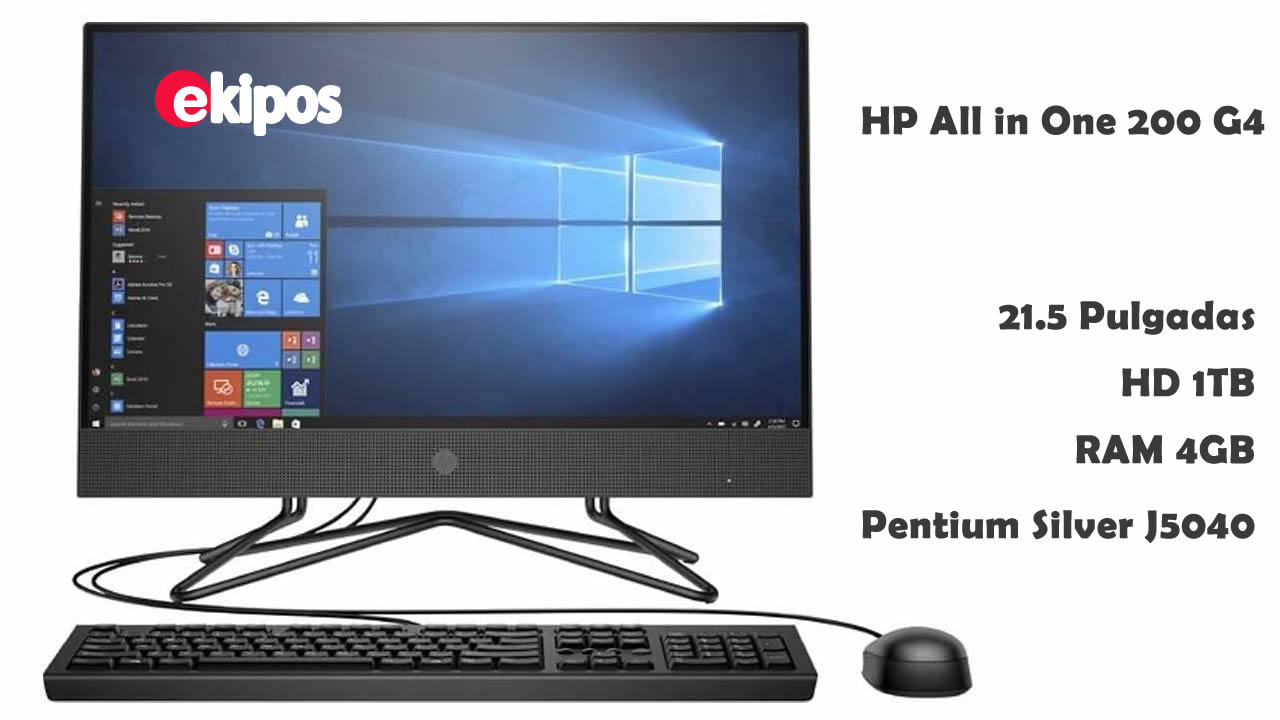 HP All in One  200 G4 21.5/iPentium Silver J5040 