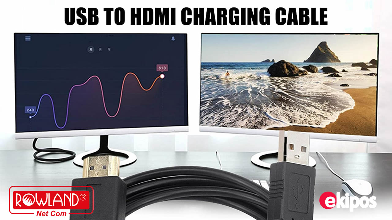 Rowland Cable de extensión USB HDMI  15m  