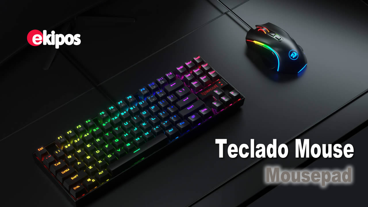 Teclados, Mouses, Mousepad y Packs