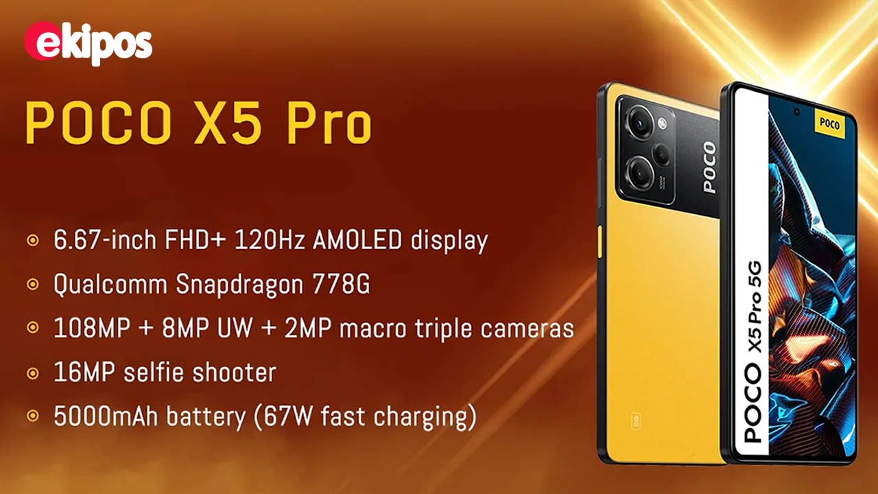 Mi Xiaomi Poco X5 Pro Ekipos 7861