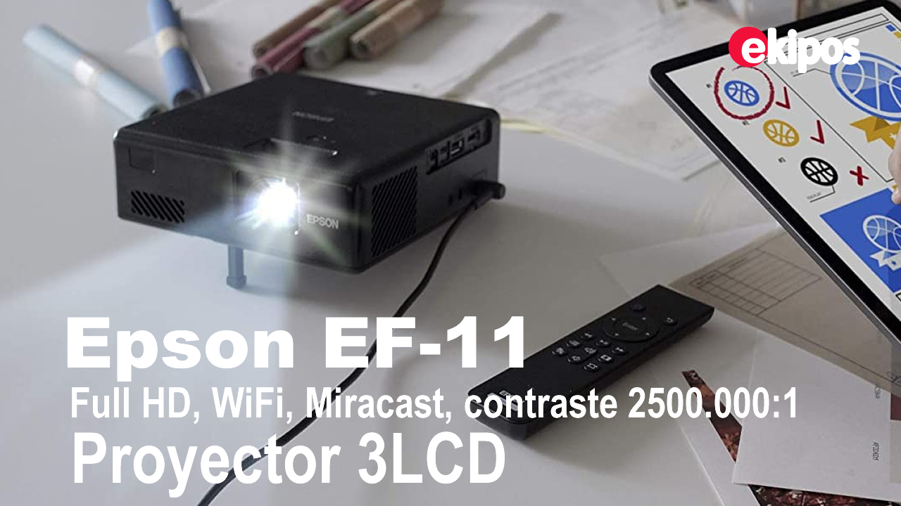 EPSON  EF-11    Televisión de proyección láser mini 