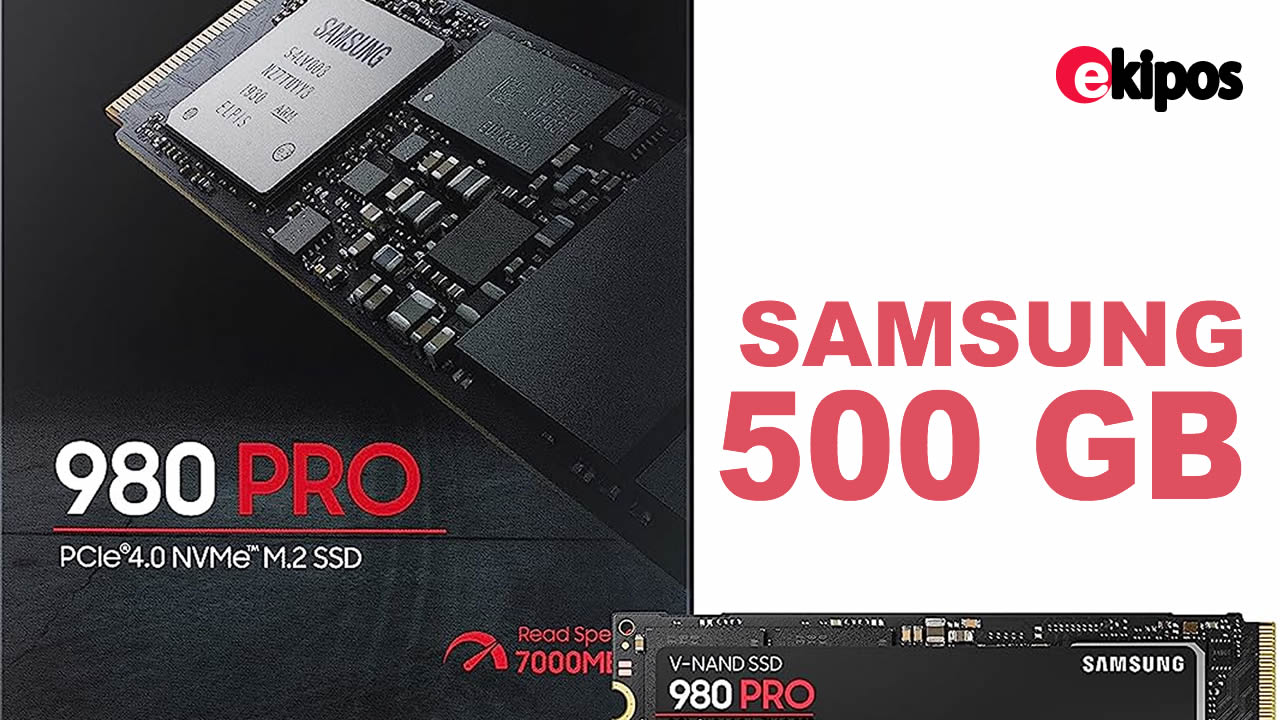 Samsung SSD 980 PRO PCle 4.0 NVMe M.2  500GB