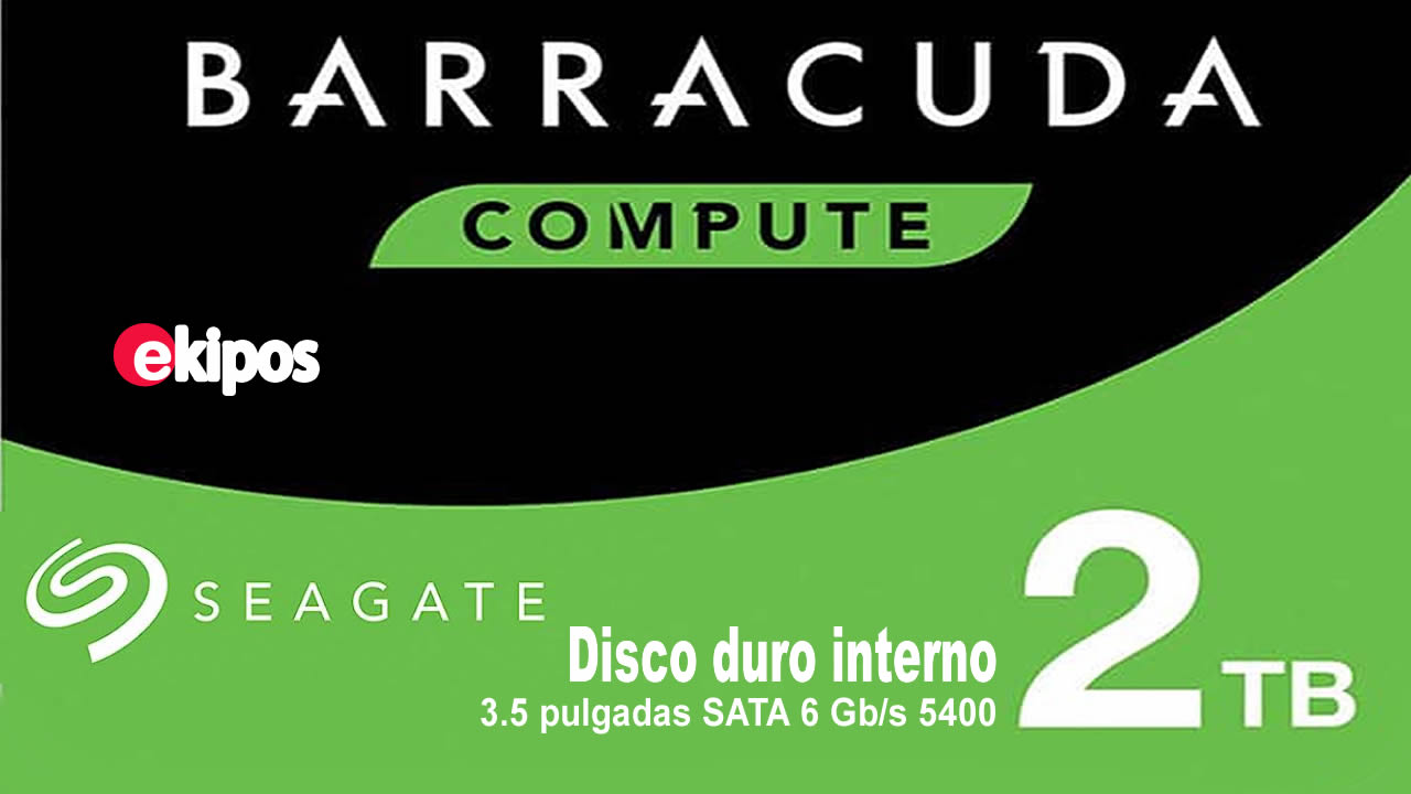 Seagate Barracuda 2TB 3.5 Pulg.     