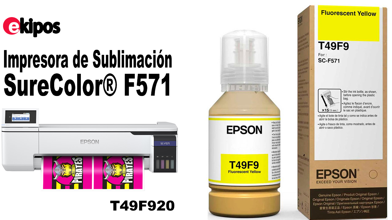 EPSON T49F920 Amarillo Fluorescente 