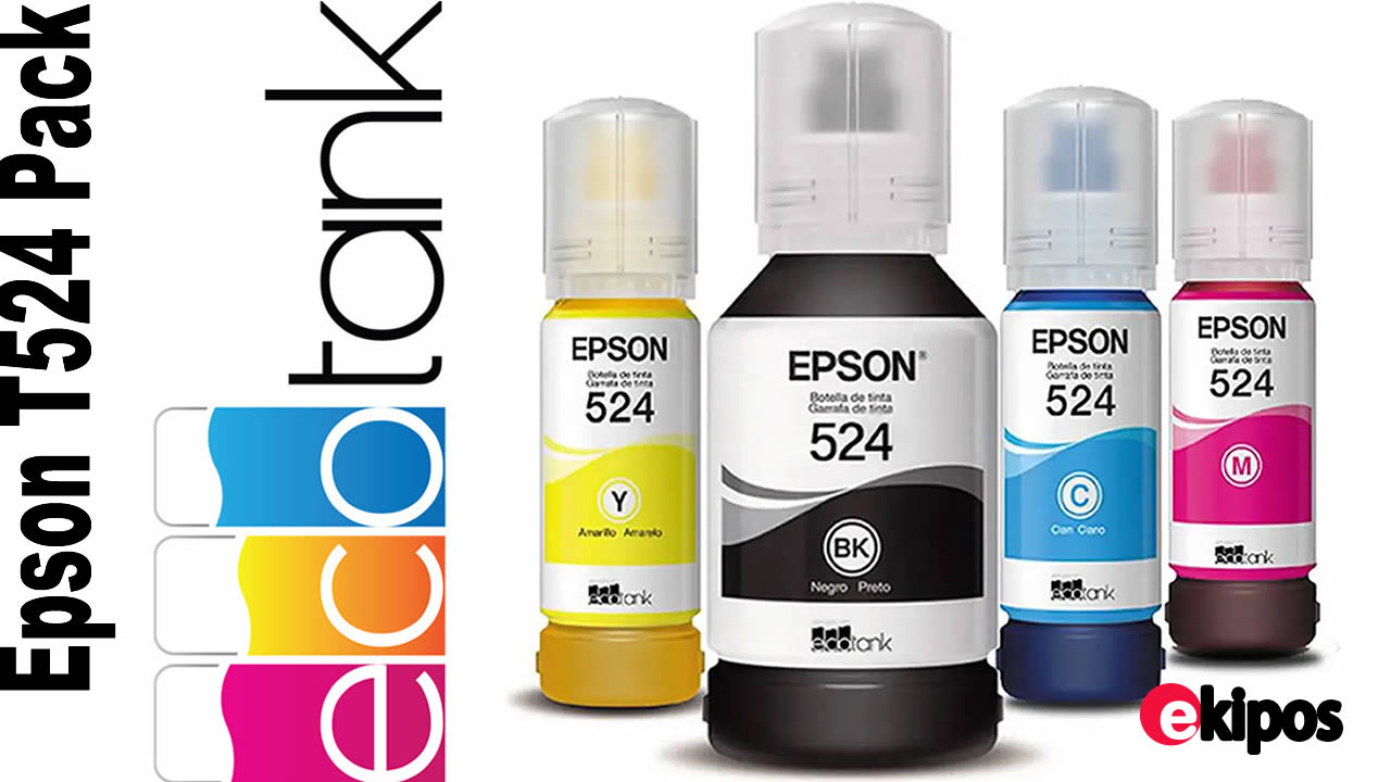 EPSON T524 Pack 4 Tintas      