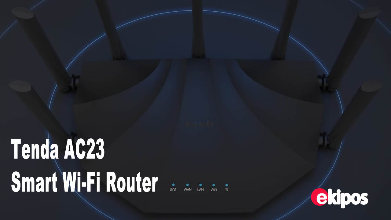 Tenda AC23   AC2100 Dual Band Gigabit WiFi Router 