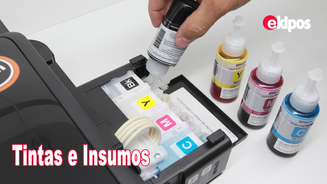 Tintas e Insumos para impresoras