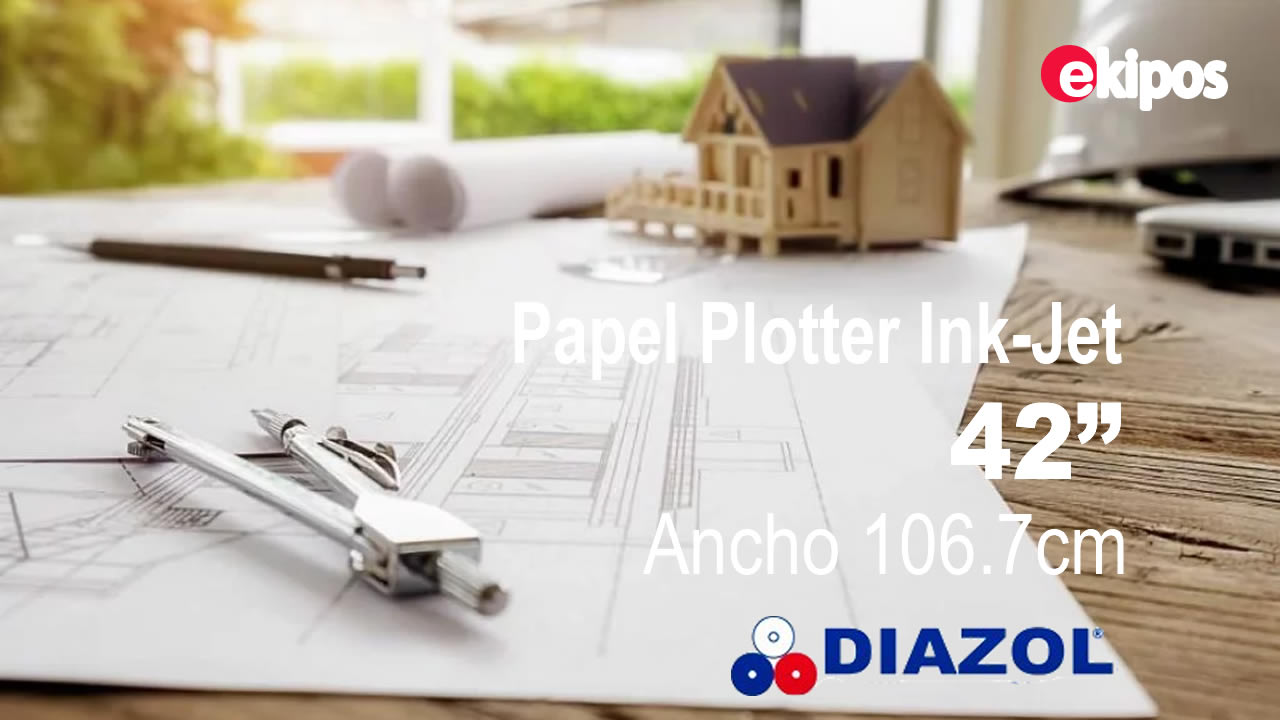 DIAZOL Papel Plotter 42 Pulg.   