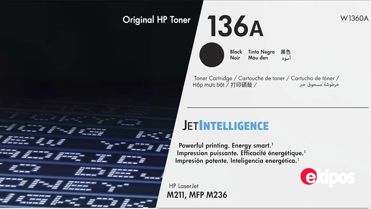 HP 136A  Negro   