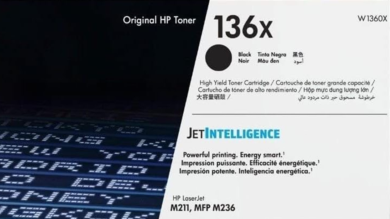 HP 136X  Negro   