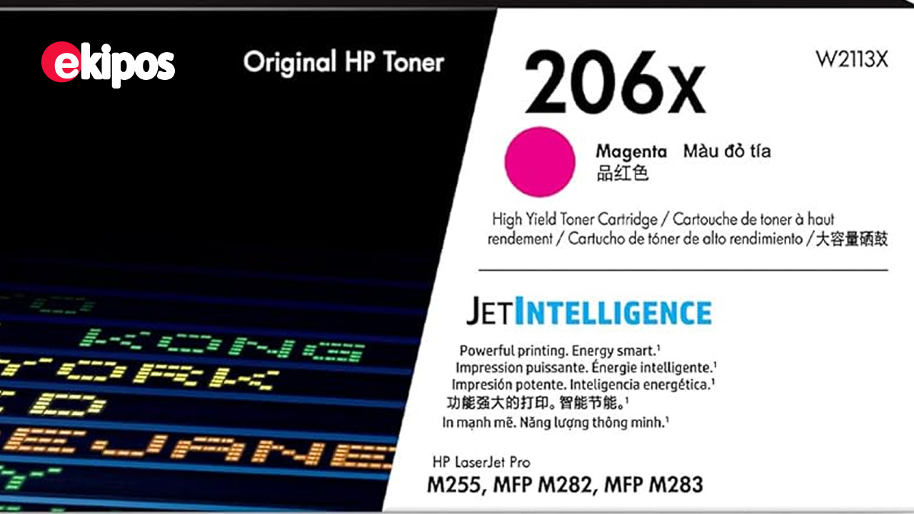 HP 206X  Magenta