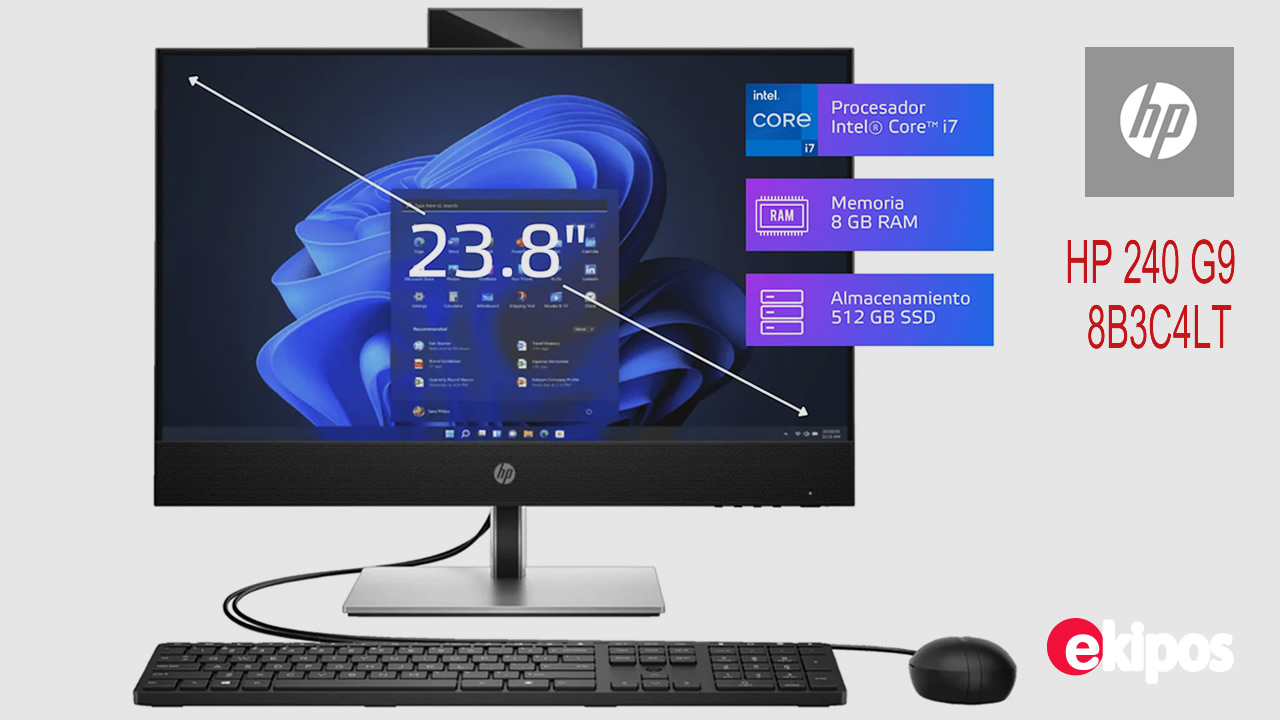 HP All in One Pro 240 G9  23.8/ i7-1255u        