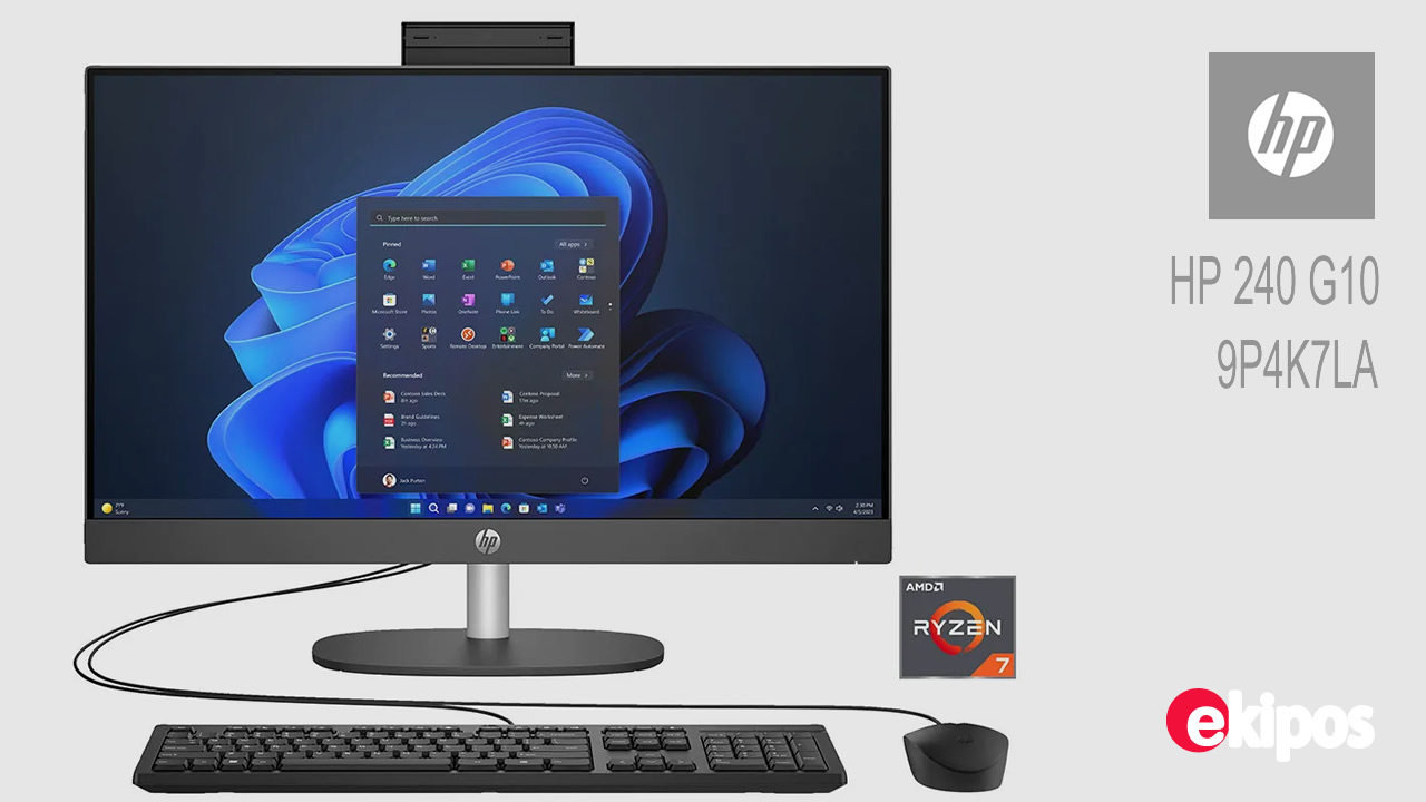 HP All in One Pro 240 G10  23.8/AMD Ryzen 3 7320U 