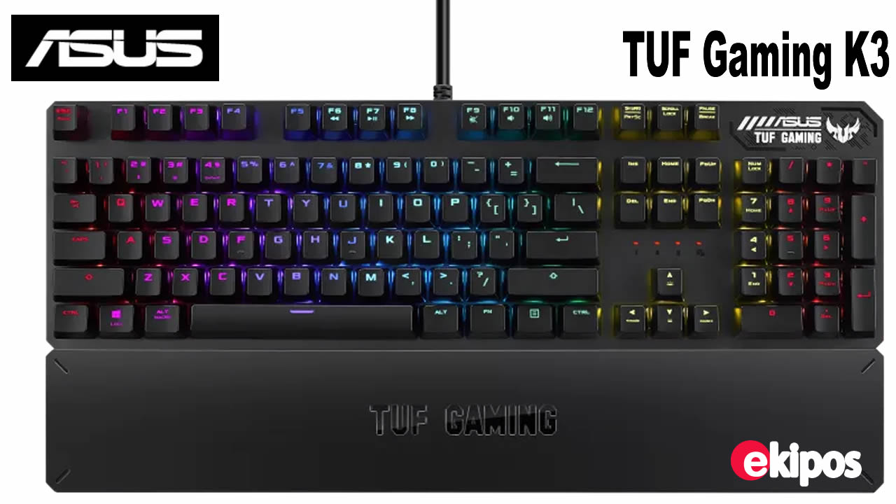 ASUS TUF Gaming K3 RGB  