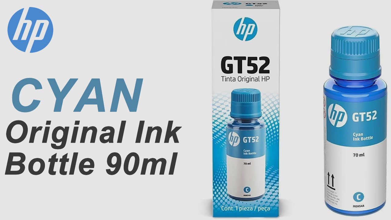 HP GT52 Cian Original 