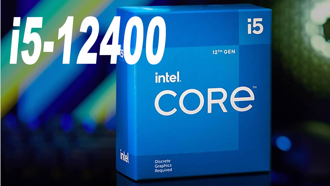 INTEL Core i5-12400