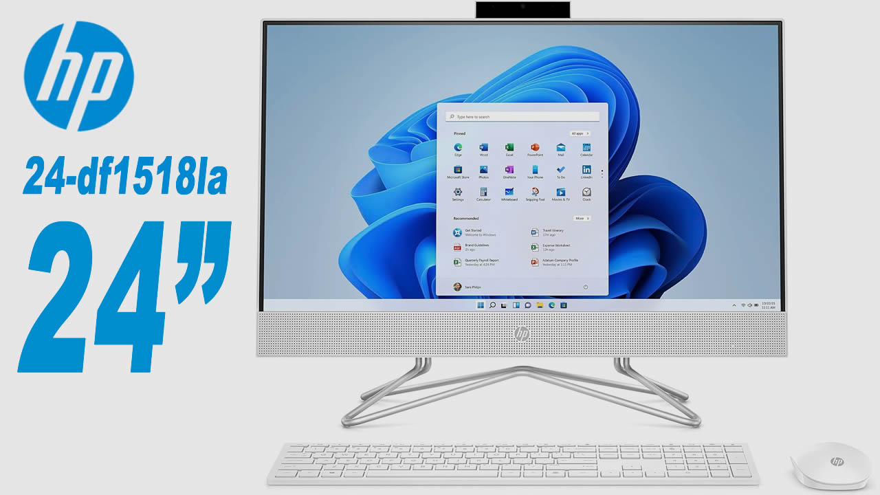 HP All-in-One 24-df1518la  PC 23.8/ i5-1130G7