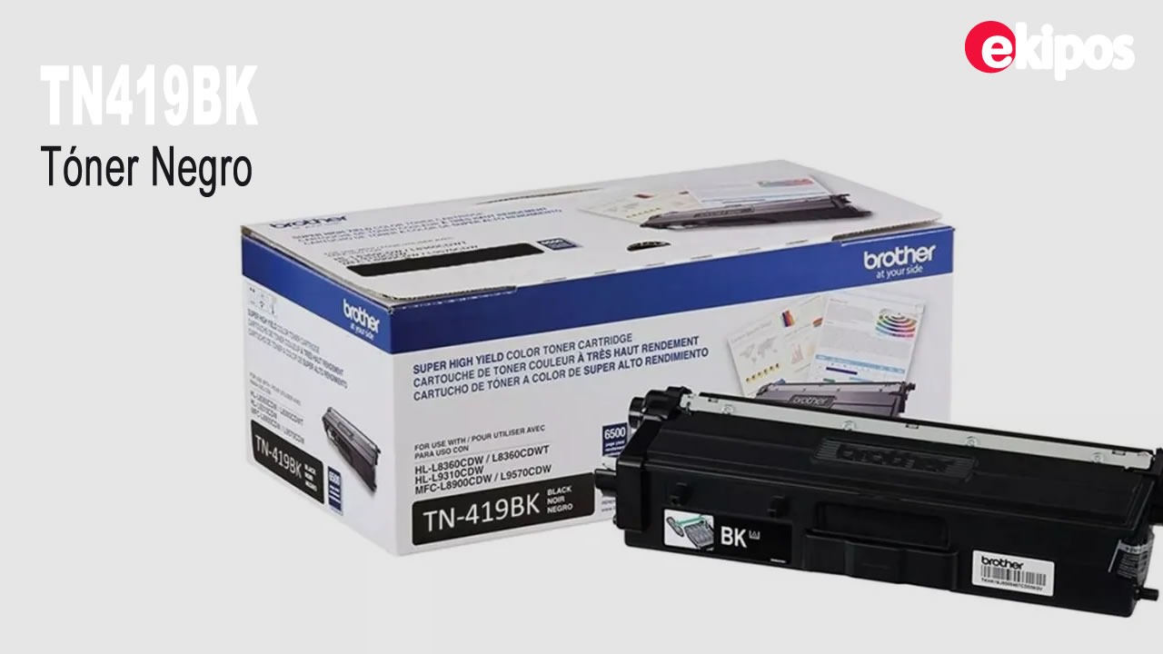 BROTHER TN419BK Negro                       