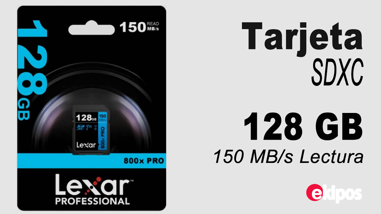 Lexar 128GB SDXC 150 MB/s