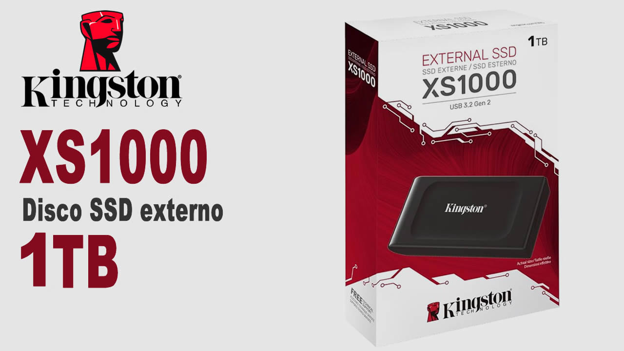 KINGSTON XS1000 SSD 1 TB   