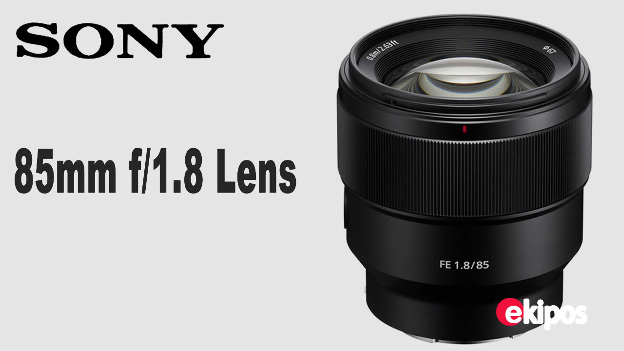 SONY FE 85mm f/1.8 Lens 