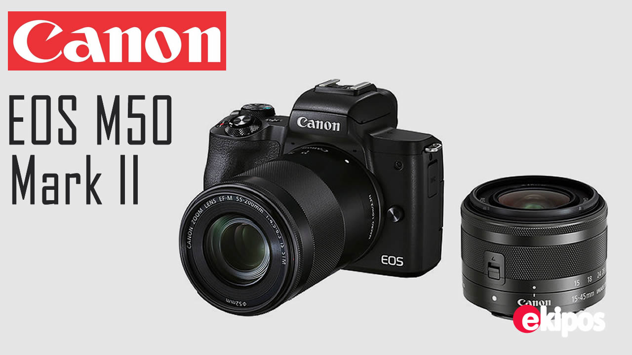 Canon EOS M50 Mark II (2 lentes)