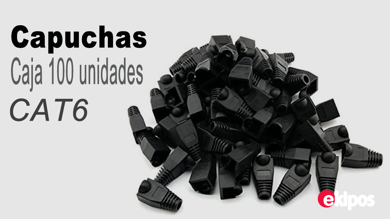 OEM Capuchas 100 Unid. Cat6   
