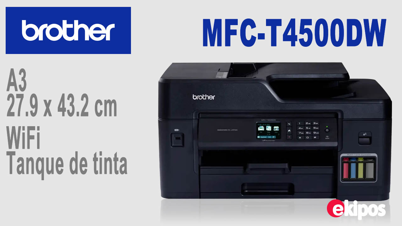 BROTHER MFC-T4500DW A3