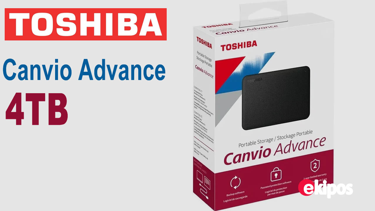 TOSHIBA Canvio Advance 4TB