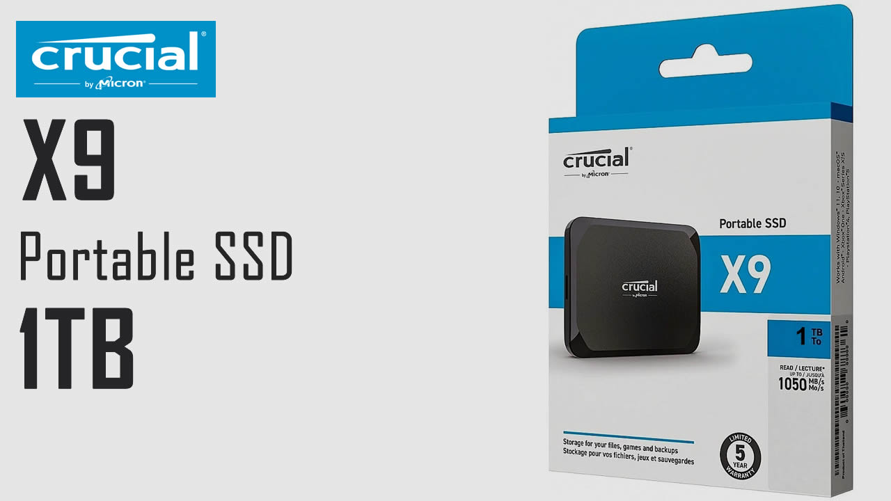 Crucial X9 SSD 1 TB