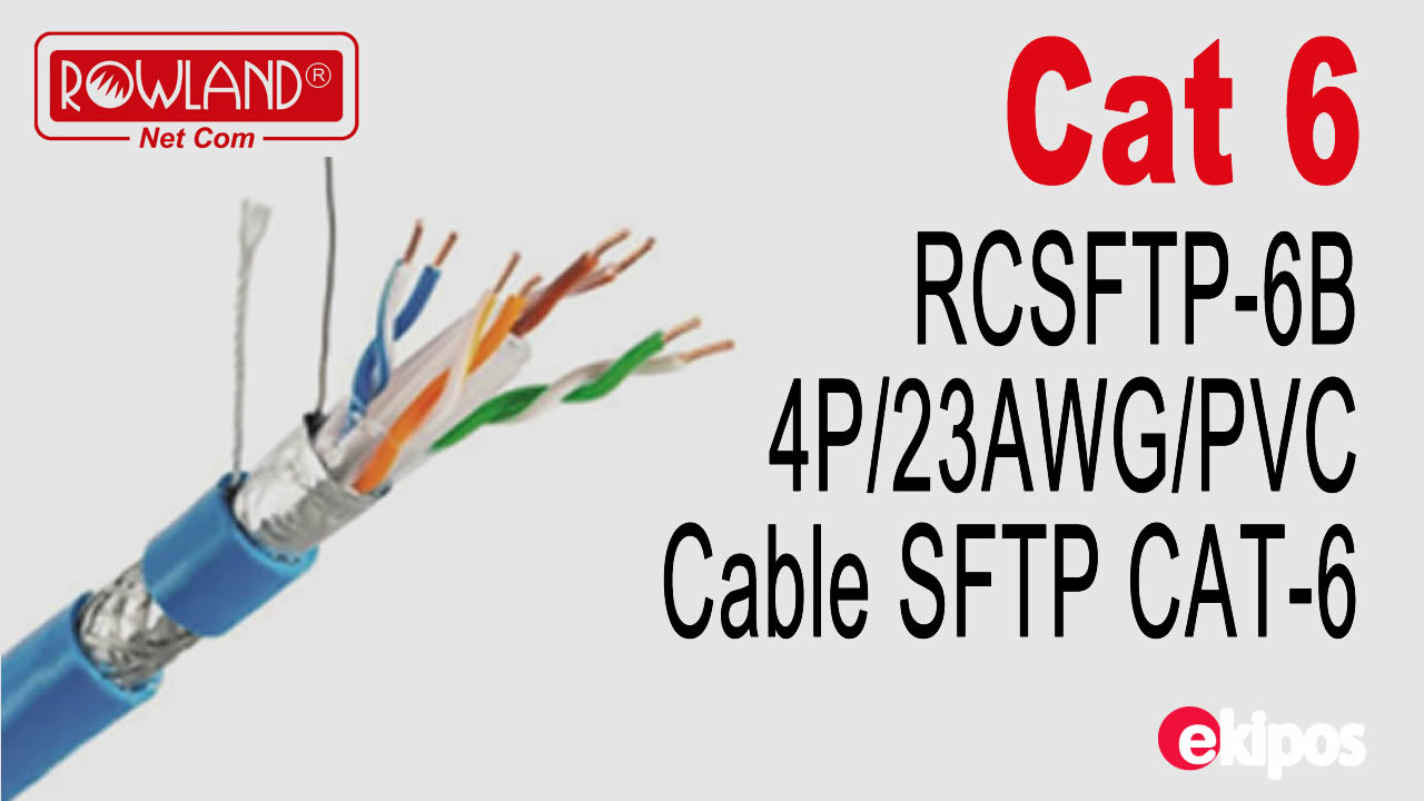 Rowland CABLE SFTP CAT6B  305M  Cobre Puro    