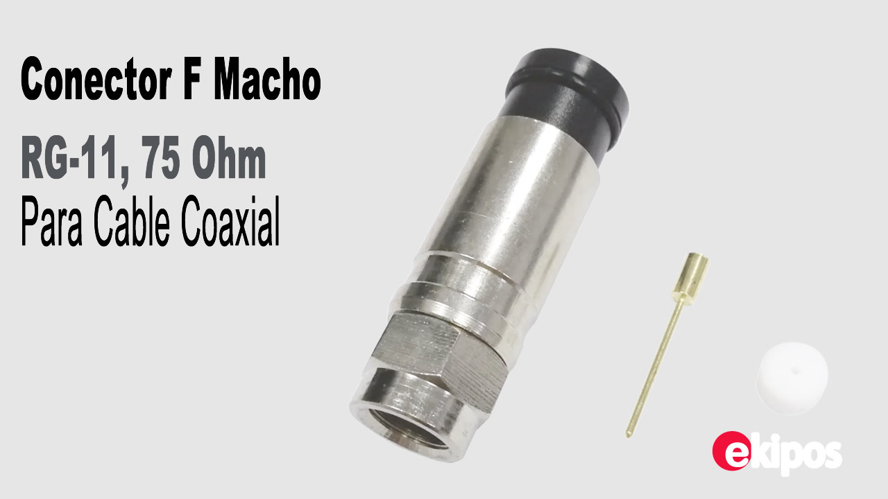OEM Conector F Macho RG-11 