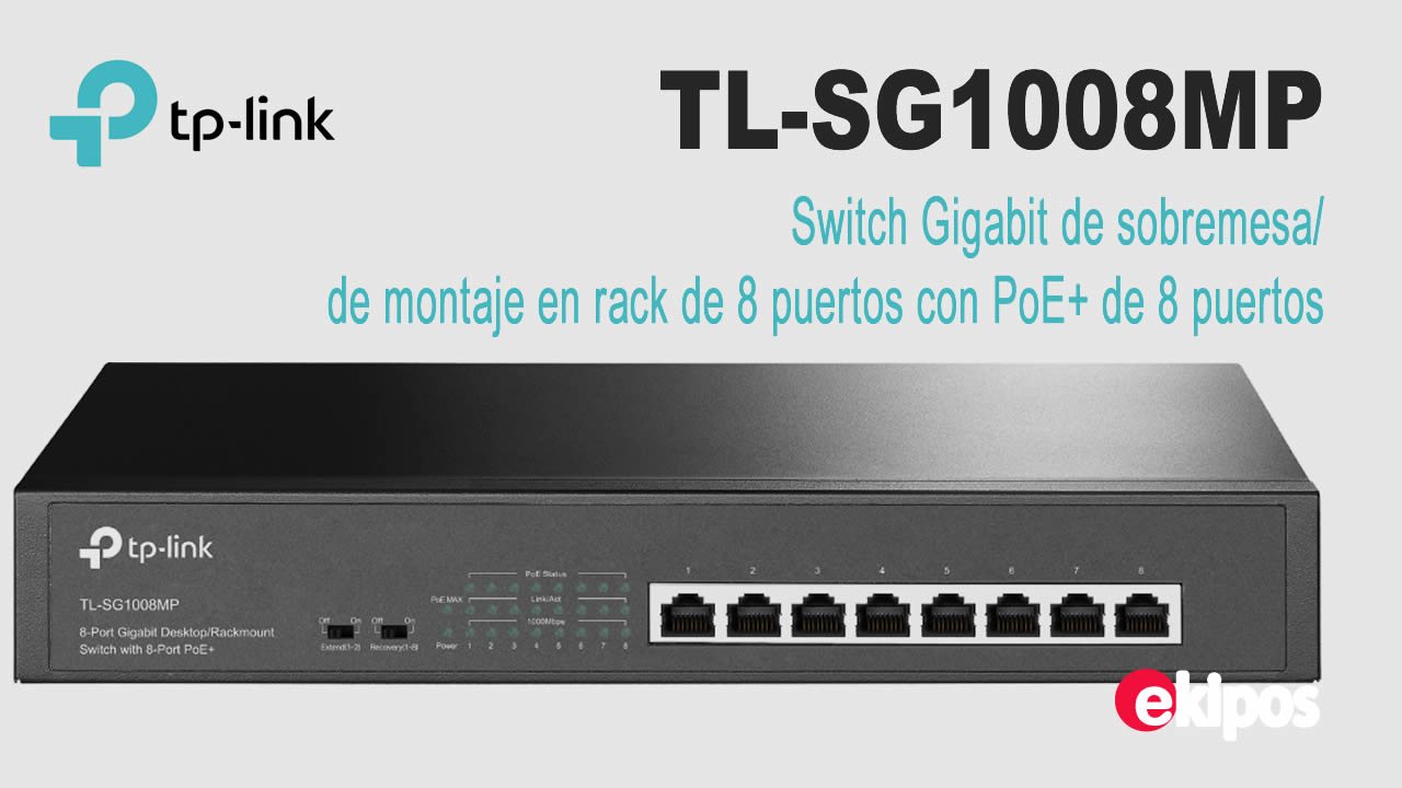 TP LINK TL-SG1008MP
