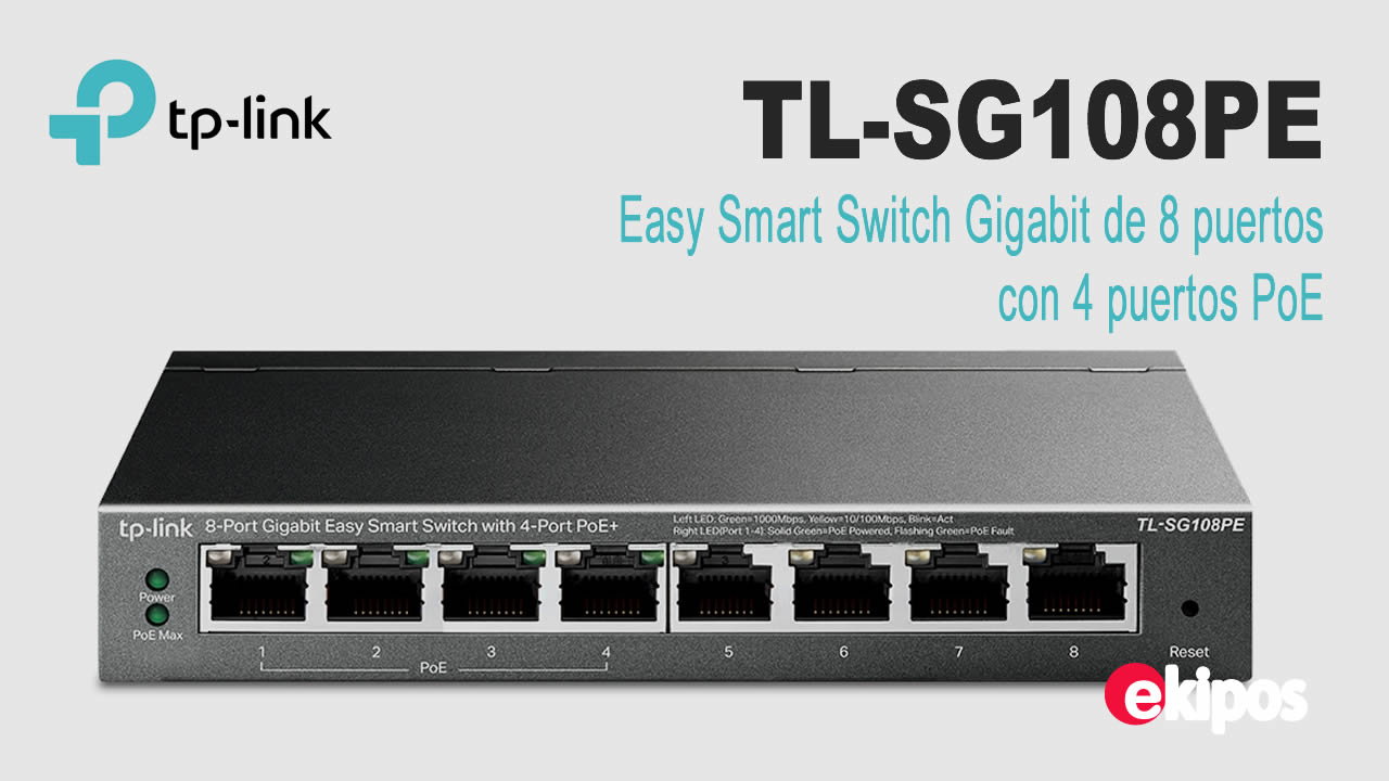TP LINK TL-SG108PE 