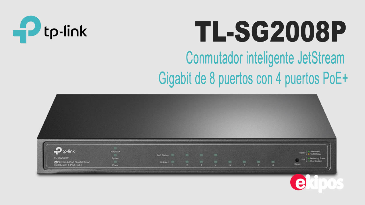 TP LINK TL-SG2008P