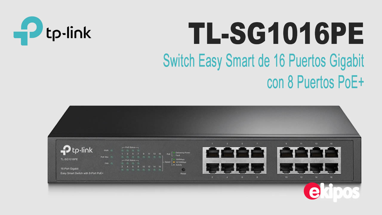 TP LINK TL-SG1016PE