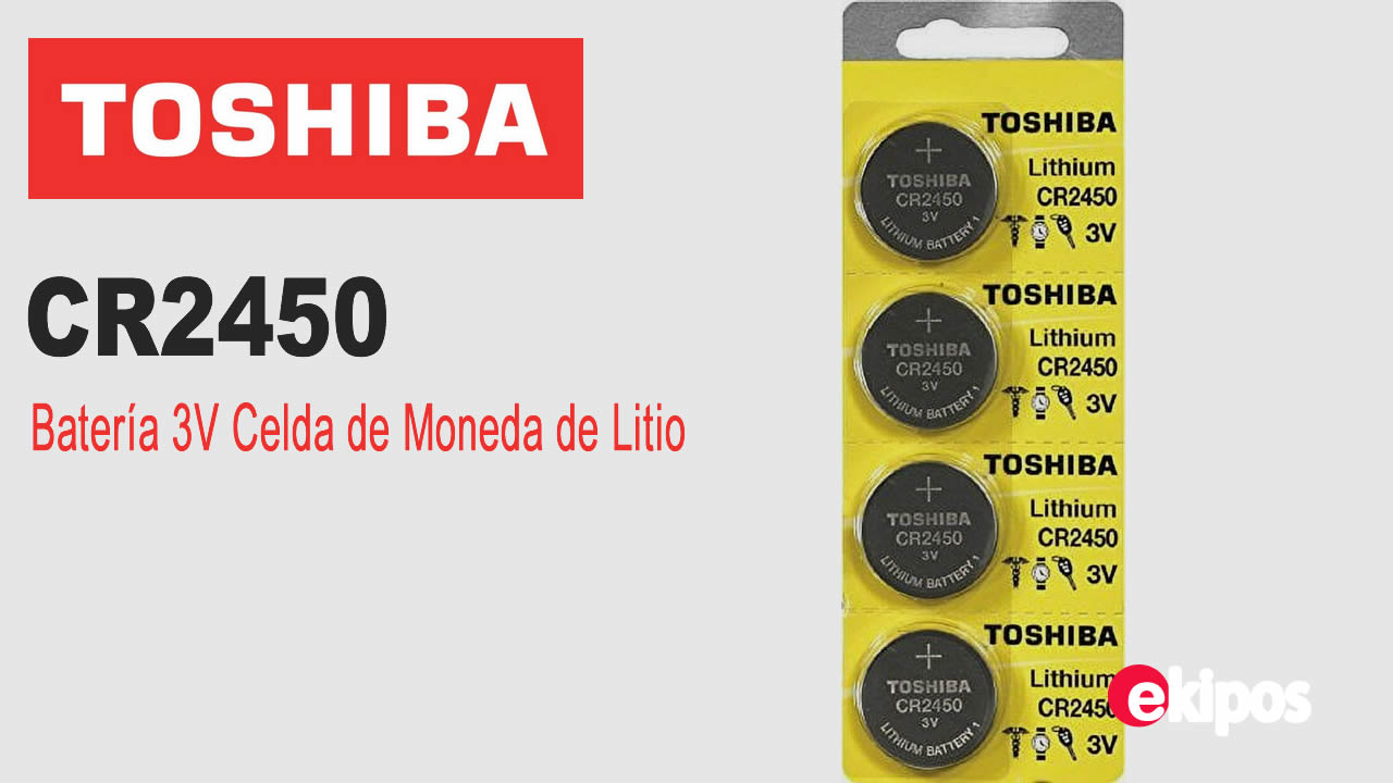 TOSHIBA CR2450 3.0 V    