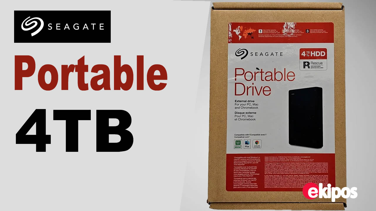 Seagate Portable 4TB  USB 3.0            