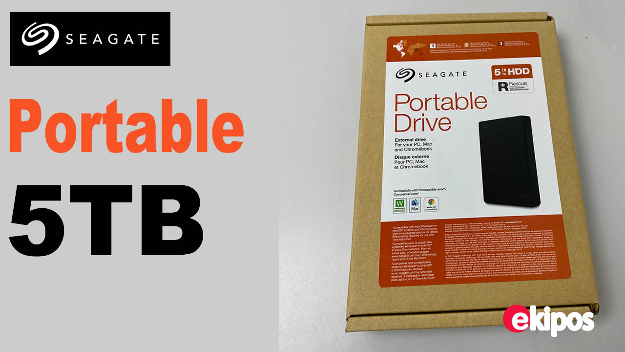 Seagate Portable 5TB  USB 3.0                    