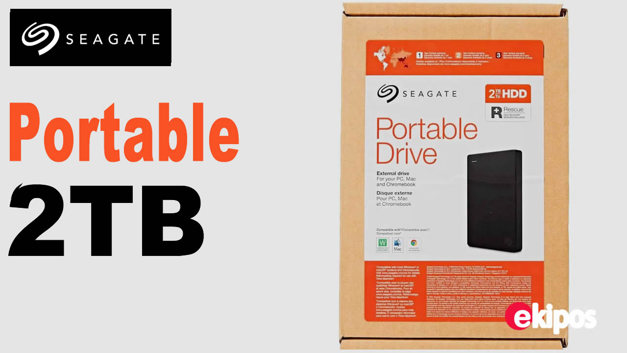 Seagate Portable 2TB  USB 3.0                   
